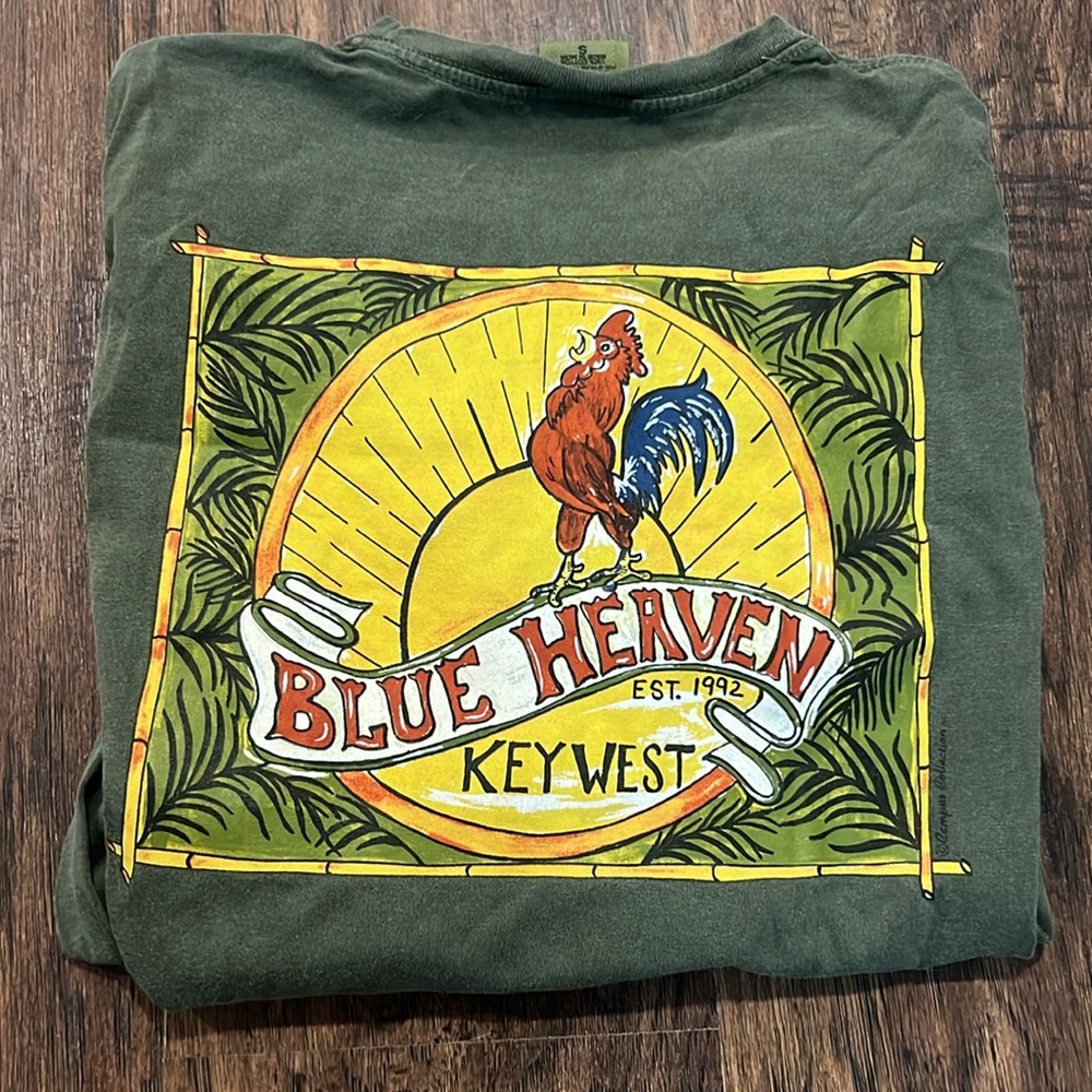 Blue heaven Key West long sleeve tshirt